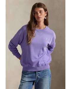 Хлопковая толстовка, фиолетовый Polo ralph lauren