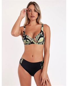 Комплект бикини, черный/зеленый Admas