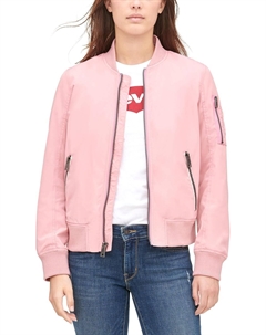 Женская куртка-бомбер Levi’s на молнии, пыльно-розовый Levi's®
