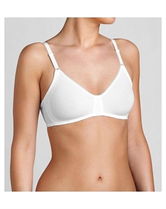 Бюстгальтер без косточек, белый Sloggi