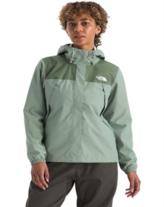Женская куртка Antora водонепроницаемая с капюшоном, зеленый The north face
