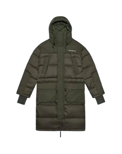 Зелёная унисекс пуховик, Green Converse