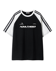 Футболка с коротким рукавом унисекс, темно-синий и серый меланж Red dragonfly