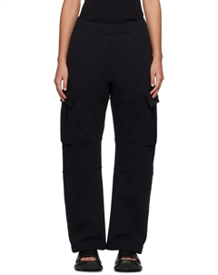 Черные брюки для отдыха со вставками Givenchy