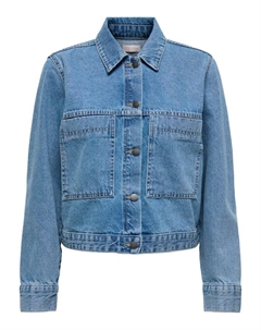 Джинсовая куртка, Средне-синий деним Jdy