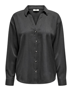 Рубашка, темно-серый меланж Jdy