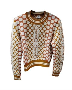 Свитер женский коричневый HERMES Hermès