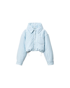 Пуховик женский голубой Alexander wang