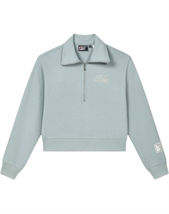 Свитер женский Chaos серо-зеленый Fila