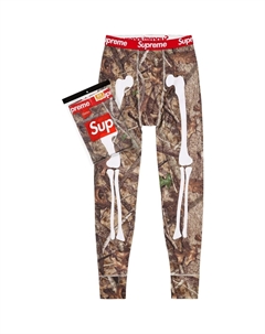 Ханес Боунс Термальные Штаны 1 Упаковка Вудленд Камо Суприм, Айвори Уайт/Натурал Supreme
