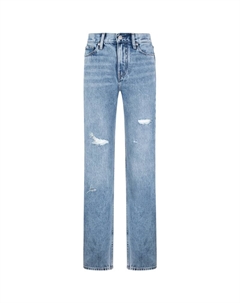 Футболка Jeans джинсовая светло-голубая Calvin klein