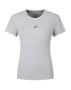 Футболка женская серая белая Asics