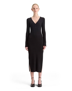 Длинное платье, черный Scotch&soda