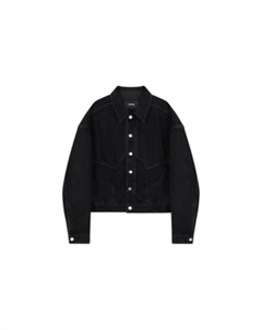 Куртка унисекс черная, Black We11done