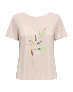 Футболка, розовый Only