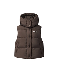 Оригинальная женская пуховая жилетка, Sandy Tawny Fila
