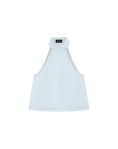 Футболка-майка SS24 женская светло-голубая We11done