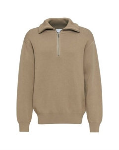 Женская кофта-свитер Nurmo Zip Troyer, Mushroom Mazine