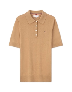 Трикотажная футболка, светло-голубая с белыми полосками Tommy hilfiger