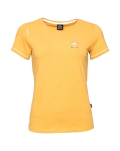 Женская gandia e-ciao - футболка, охра Chillaz