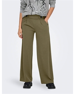 Тканевые брюки, хаки Jdy