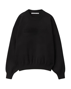 Футболка с логотипом, черная Alexander wang