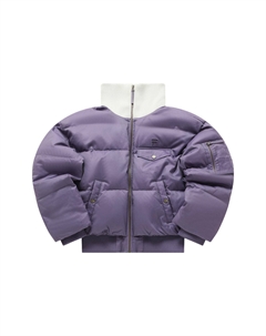 Женская пуховая куртка сияющий фиолетовый, Radiant Purple Fila fusion