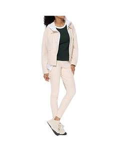 Женские повседневные брюки цвета айвори Uniqlo