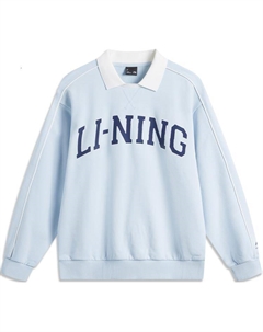 Толстовка Женская Облачно-голубая, Небесно-голубая Li-ning