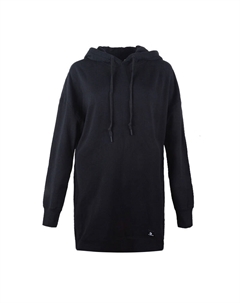 Эссеншиалс Пуловер Худи Платье Свитшот Женский Блэк Конверс Converse