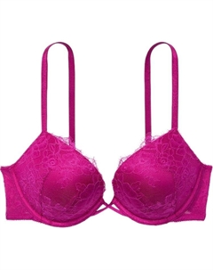 Коллекция 24 Big Show ОЧЕНЬ СЕКСУАЛЬНЫЙ бюстгальтер женский розово-красный Victoria's secret