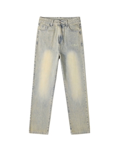 Coca Cola Jeans Унисекс Флисовая толстовка, Желто-зеленая Coca-cola