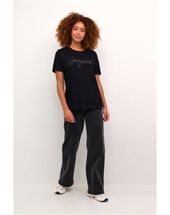 Топ, глубокий черный Kaffe