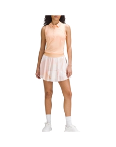 Корткор Сити Теннисный Стиль Повседневная Короткая Юбка Женская, Светло-Розовый Смешанный Цвет Lululemon