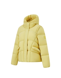 Женская пуховая куртка серии "Фитнес" парафиново-желтая, Paraffin Yellow Li-ning