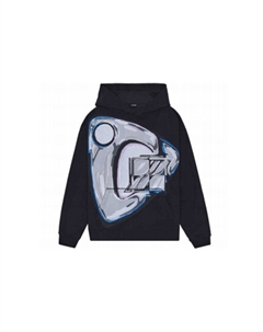 Свитшот унисекс черный We11done