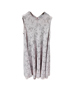 Женское розовое платье без рукавов Dior