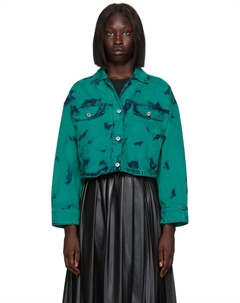 SSENSE Эксклюзивная синяя джинсовая куртка Msgm