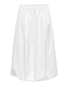 Юбка до колена, белый Jdy