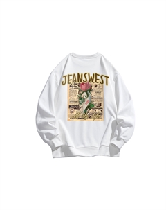 Джемпер унисекс, светло-голубой [с флисовой подкладкой] Jeanswest