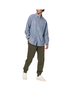 Вязаные спортивные брюки унисекс Тёмно-оливковый, 57 Тёмно-оливковый Uniqlo