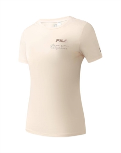 Футболка с втачным рукавом Latte Girl 3.0 женская ранняя вишнево-розовая Fila