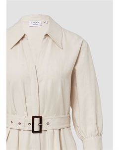 Длинное платье, бежевый Comma,