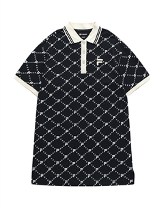 Футболка с короткими рукавами FOB Series женская матовая черная Fila fusion