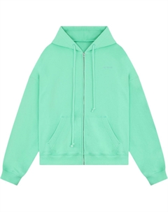 Зелёная куртка на молнии We11done