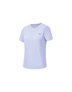 Коллекция Running Футболка Женская Небесно-Голубая Перышко Li-ning