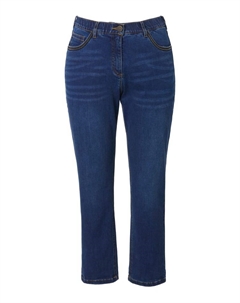 Джинсы, синий деним Ulla popken