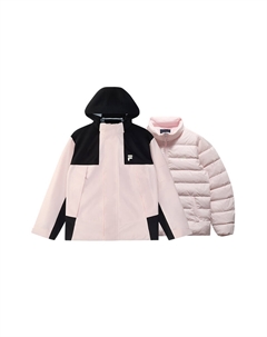 Куртка пуховая FOB унисекс Happy Pink, Happiness Pink Fila fusion