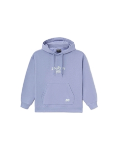 Лининг Свитшот Женский Цветочный Голубой Фиолетовый, Цветочный Голубой Фиолетовый Li-ning