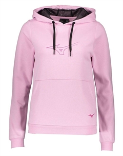 Толстовка с капюшоном, розовый Mizuno